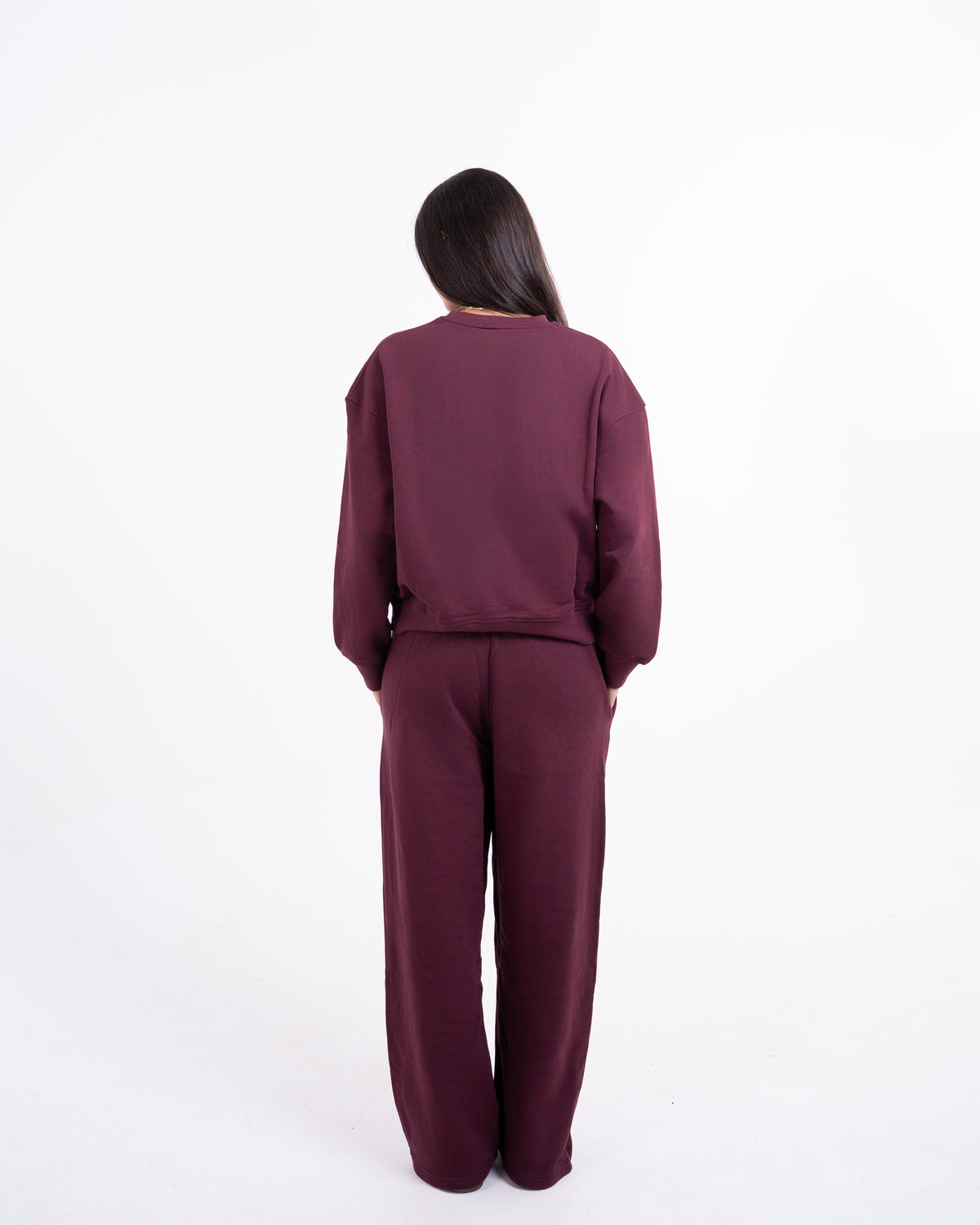 RELAXED SET - BURGUNDY