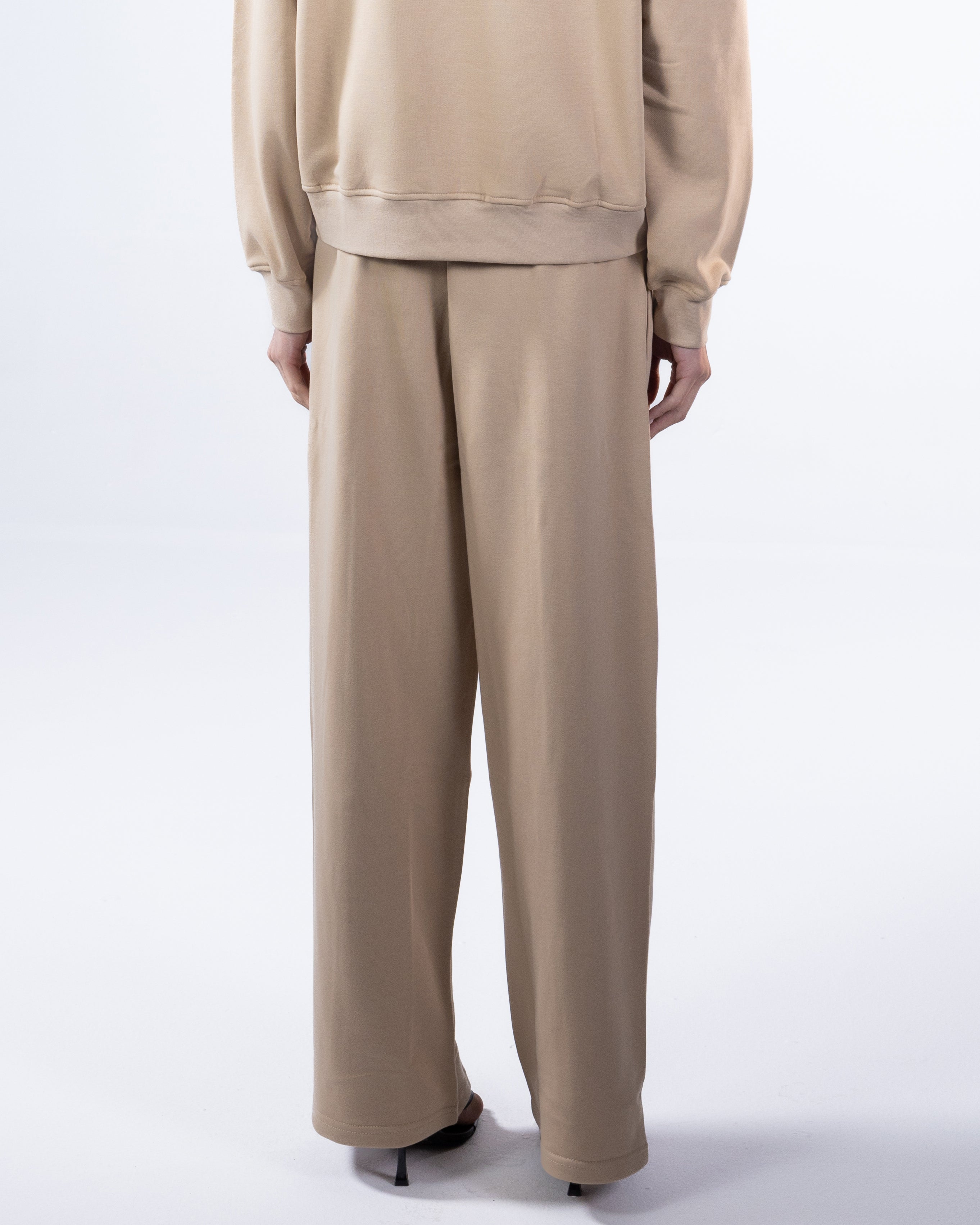 RELAXED SWEATPANTS - BEIGE