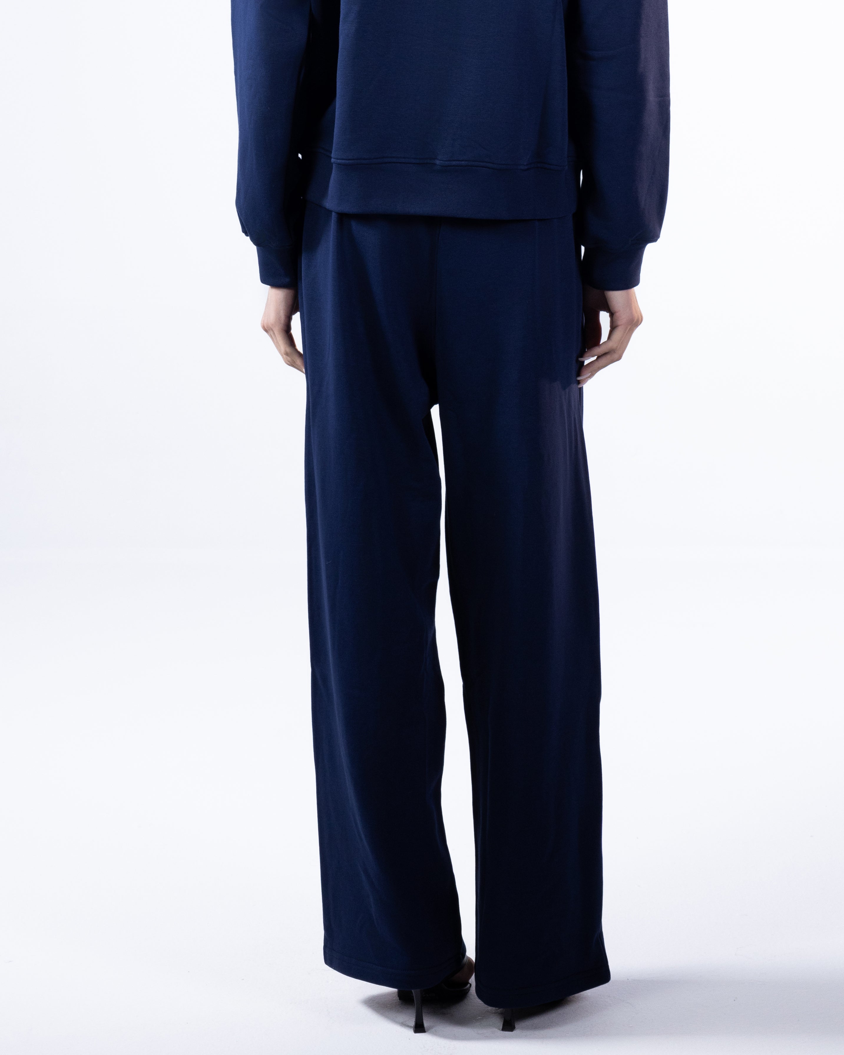 RELAXED SWEATPANTS - NAVY BLUE